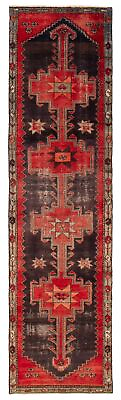 #ad Vintage Bordered Hand Knotted Carpet 2#x27;7quot; x 9#x27;3quot; Traditional Wool Rug $204.00