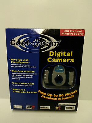 #ad Vintage 2000 Cool Cam Digital Camera NIB. $14.40