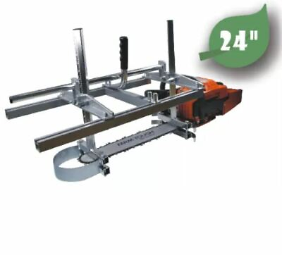 24 Inch Holzfform® Portable Chainsaw Mill Planking Milling From 14#x27;#x27; to 24#x27;#x27; Bar $135.00