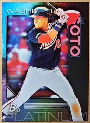 #ad 2020 Bowman Platinum Juan Soto #83 Washington Nationals Baseball Card MLB $1.99