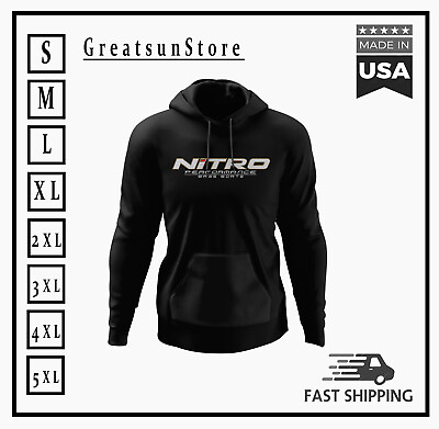 #ad NITRO Performance Bass Boats HOODIE made in USA $38.00