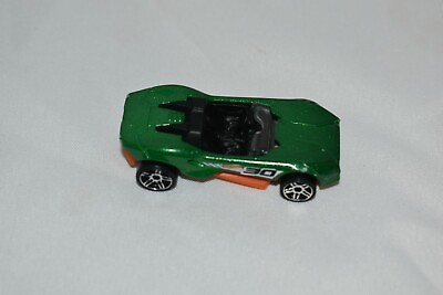 #ad Hot Wheels c2014 Green Carbonic #30 Car made in Malaysia $3.99
