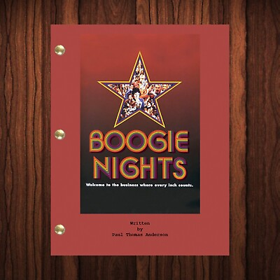 #ad Boogie Nights Movie Script Reprint Full Screenplay Full Script $24.99