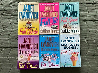 #ad JANET EVANOVICH 6 book SET in the FULL MAX HOLT series Paperback LOT 1 6 $19.95