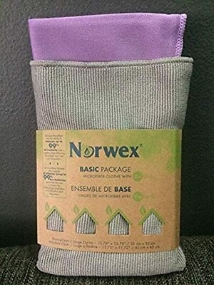#ad Norwex Basic Package EnviroCloth Window Cloth FAST SHIPPING $18.88