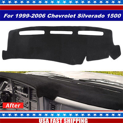 #ad Dash Cover Custom Dashboard Mat For 1999 2006 GMC Sierra Chevy Chevy Silverado $12.99