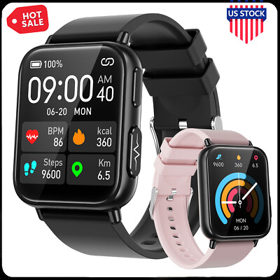 #ad Smart Watch Men Women Smartwatch Bluetooth Sport Watch ECG For iPhone Samsung $44.98