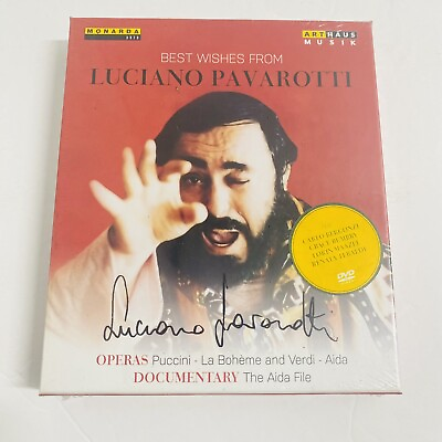 #ad New Best Wishes From Luciano Pavarotti Feat Music of Giuseppe Verd DVD UK IMPORT $14.99