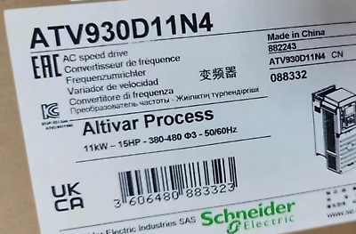 #ad NEW ORIGINAL Inverter Schneider ATV930D11N4 Expedited Shipping $1099.00