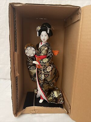 #ad ￼ vintage 1989 beautiful Japanese doll from Okinawa Japan 12 inch $185.00