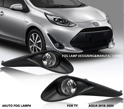 #ad Fog Lamp Driving Lights For 2018 2020 Toyota AQUA $137.13