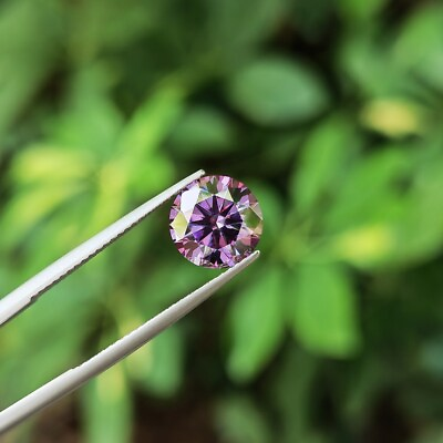 #ad Purple Round Cut Natural Diamond 1 Ct to 5 ct D Grade CERTIFIED VVS11 Free Gift $46.49