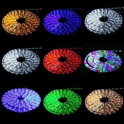 #ad LED Rope Strip Light In Outdoor Cuttable Flexible Fairy Lights 50 100 150 300ft $114.85