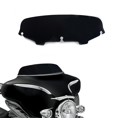 #ad #ad 4.5quot; Windshield Windscreen For Harley Electra Street Glide 1996 2013 Black $23.99