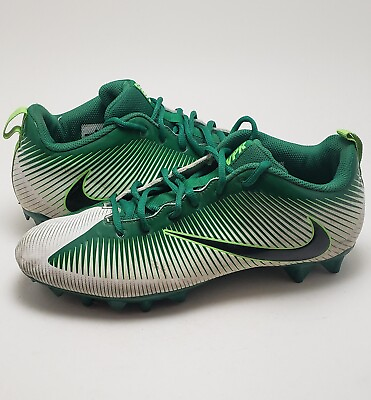 #ad Mens Nike Vapor Untouchable Pro Football Cleats Green White 833407 301 Size 11.5 $60.00