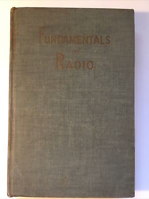 #ad Fundamentals Of Radio 1942 Jordan $12.50