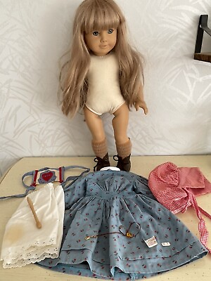 #ad American Girl Doll KIRSTEN White Body Doll TINSEL Hair Meet Outfit amp; Accessories $359.99