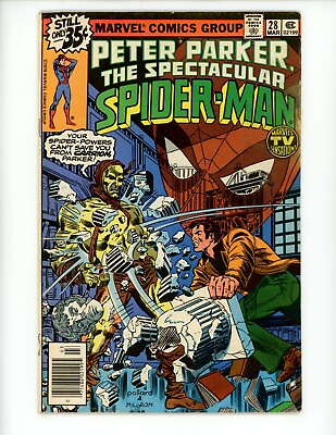 #ad Spectacular Spider Man #28 Comic Book 1979 VG Marvel Peter Parker $6.99