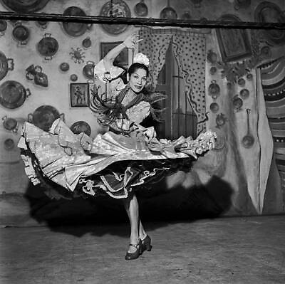 #ad Carmen Amaya Spanish Dancer Paris 1960 OLD PHOTO 3 AU $9.00