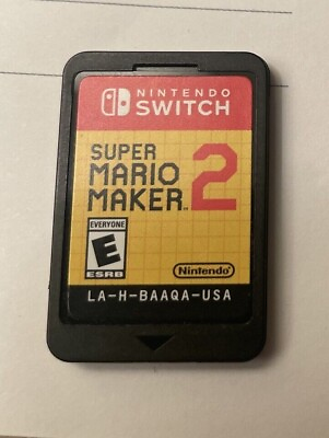 #ad Nintendo Switch Super Mario Maker 2 Cartridge Only $28.55