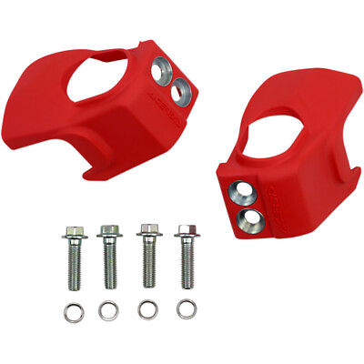 #ad Acerbis Fork Shoe Protector Red 2742580004 $30.29
