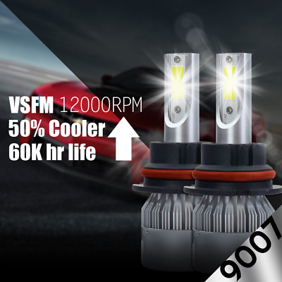 #ad New CREE LED 488W 48800LM 9007 HB5 Headlight Conversion Kit H L Beam Bulbs 6000K $21.99