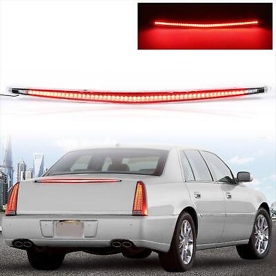 #ad For 06 11 Cadillac DTS Full LED Third 3RD Tail Brake Light Rear Stop Lamp Chrome $49.99