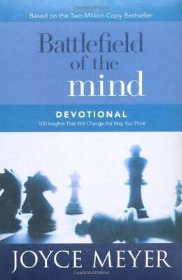 #ad Battlefield of the Mind Devotional Hardcover By Joyce Meyer GOOD $4.08