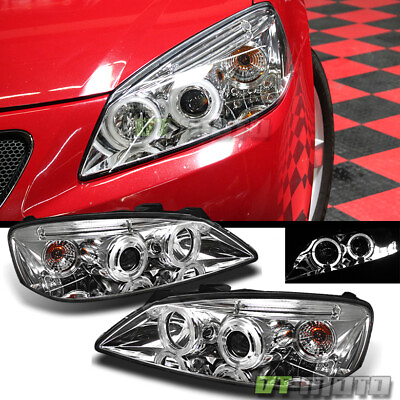 #ad 2005 2010 Pontiac G6 LED Angle EYE Projector Headlights Headlamps Set LeftRight $178.94