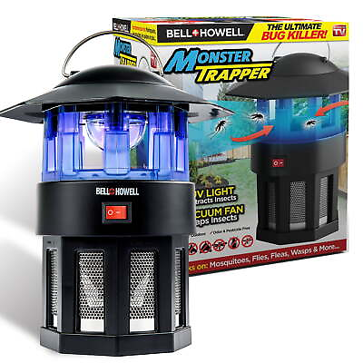 #ad Fly Trap Fly Catcher UV Light Vacuum Fan Attracts Insects $27.48