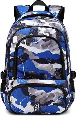 #ad Kids Backpack Boys Elementary School Bags Primary Middle School Book Bags for Te $43.77