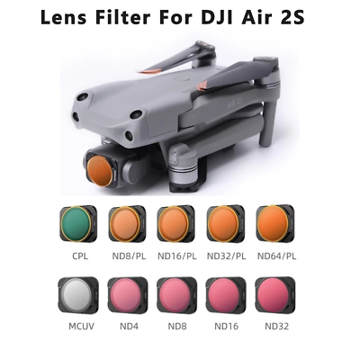 #ad Camera Lens Filter ND PL CPL MCUV ND16 Filter Set for DJI Mavic AIR 2S Drone $28.98