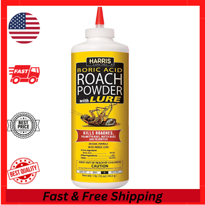 #ad Roach and Silverfish Killer Powder with Boric amp; Lure Kills Insect within 72 Hrs $9.49