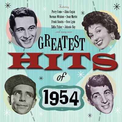 #ad Various Artists Nr The Greatest Hits Of 1954 NEW 2CD GBP 11.79