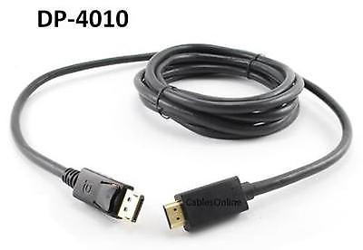 #ad 10ft DisplayPort Male to HDMI Male 28AWG Adapter Cable CablesOnline DP 4010 $19.99