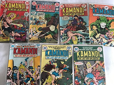 #ad Kamandi DC 1972 4 5 11 12 13 14 28 Jack Kirby $24.99