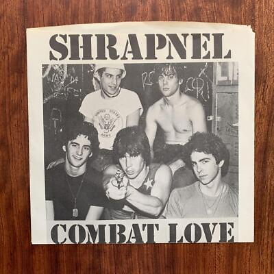 #ad Shrapnel Combat Love 7S Kbd Punk Ramones $443.33