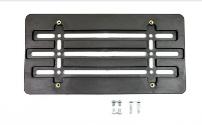 #ad 30 Universal License Plate Holder Mounting Relocator Adapter Bumper Kit Brackets $194.95
