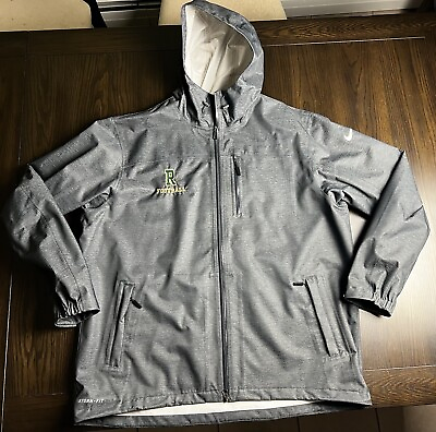 #ad Nike Waterproof Storm Fit Jacket 506087 213 Ramapo Raiders Football Men’s XXL EC $33.87