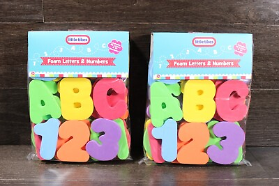 #ad 2X Little Tikes Bath Time Foam Letters amp; Numbers 26 Letters amp; 10 Numbers $7.00