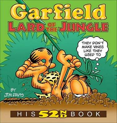 #ad Garfield Lard of the Jungle: His 52nd Book Paperback By Davis Jim GOOD $4.96