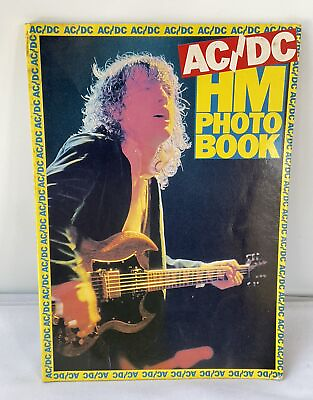 #ad AC DC THE PHOTO BOOK OMNIBUS PRESS $35.00