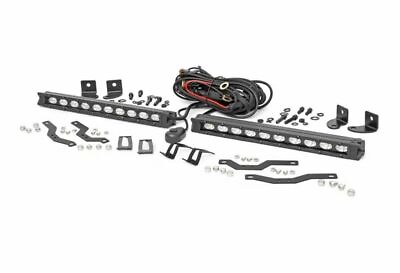 Rough Country Dual 10quot; CREE LED Light Bar w Grille Mounts F 150 XLT; 70808 $139.95