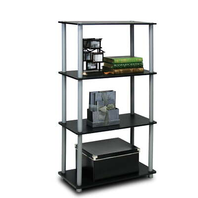 #ad Durable 23.6 W x 11.4 D x 43.25 H 4 Shelf Freestanding Shelving Unit $25.83