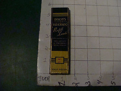#ad Vintage item: box of DIXON#x27;S typhonite Eldorado refill leads 165 6H incomplete $30.83