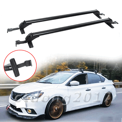 43.3quot; Top Roof Rack Cross Bar Luggage Carrier NEW For Nissan Sentra 2007 2020 $72.95