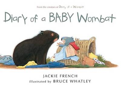 #ad Diary of a Baby Wombat Hardcover By French Jackie GOOD $4.48
