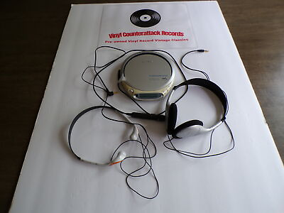 #ad SONY Model D FJ210 CD Walkman® Portable Compact Disc Player Set $49.97