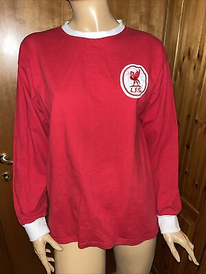 #ad Liverpool FC Score Draw Red Football Soccer Shirt Jersey #8 GERRARD Men’s Size M $39.90