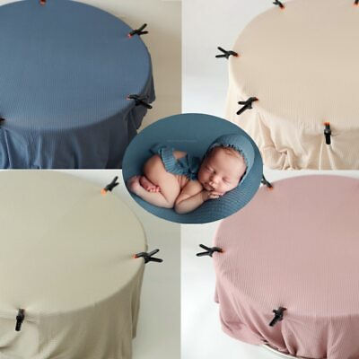 #ad Baby Photo Backdrops Stretchy Newborn Photography Props Blanket Backgrounds $42.15